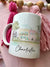 Rebecca Illustrated Rainbow Row & Pineapple Mug - Essentially Charleston