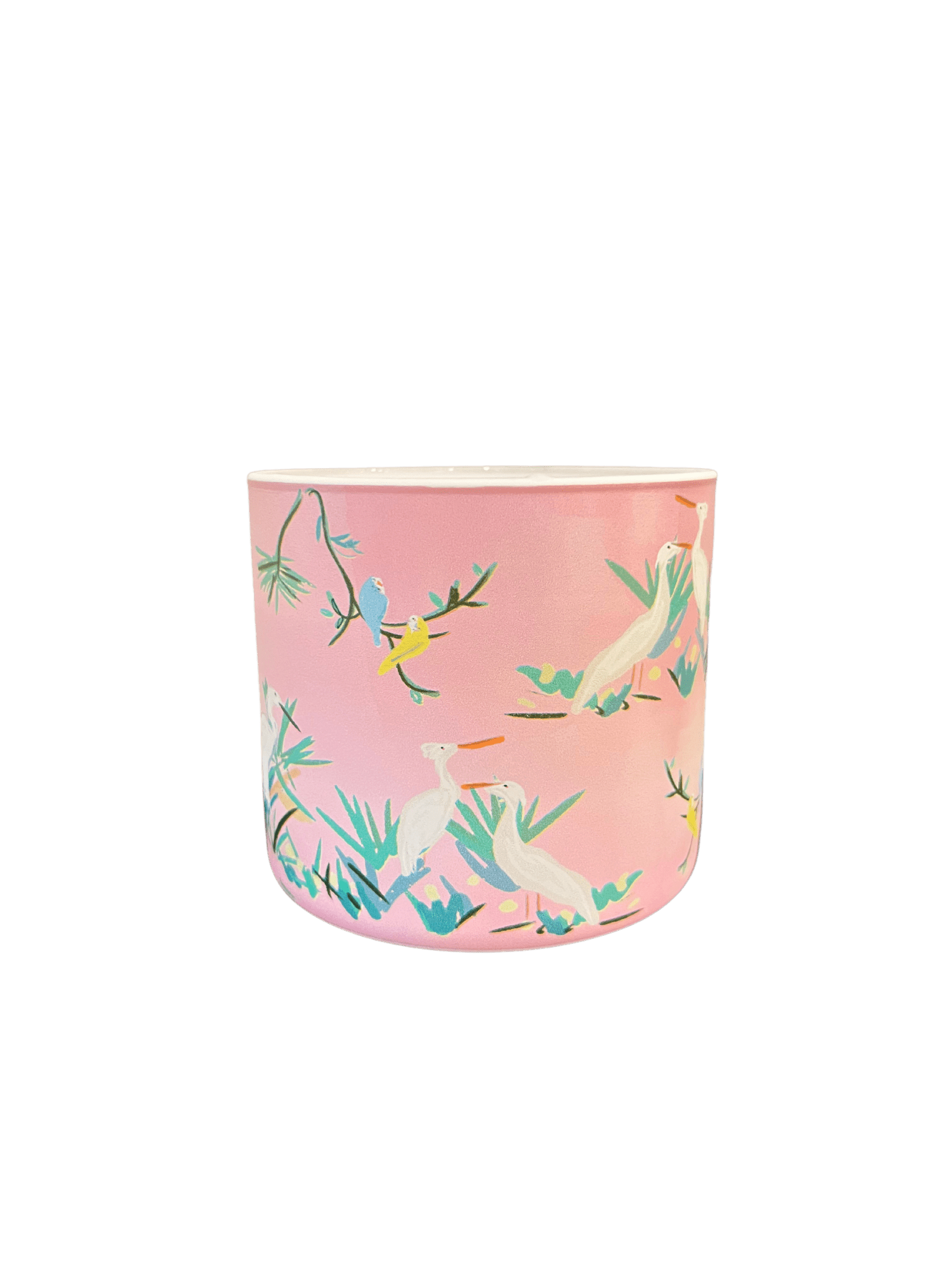 Rebecca Illustrated White Bird Candle - Essentially Charleston