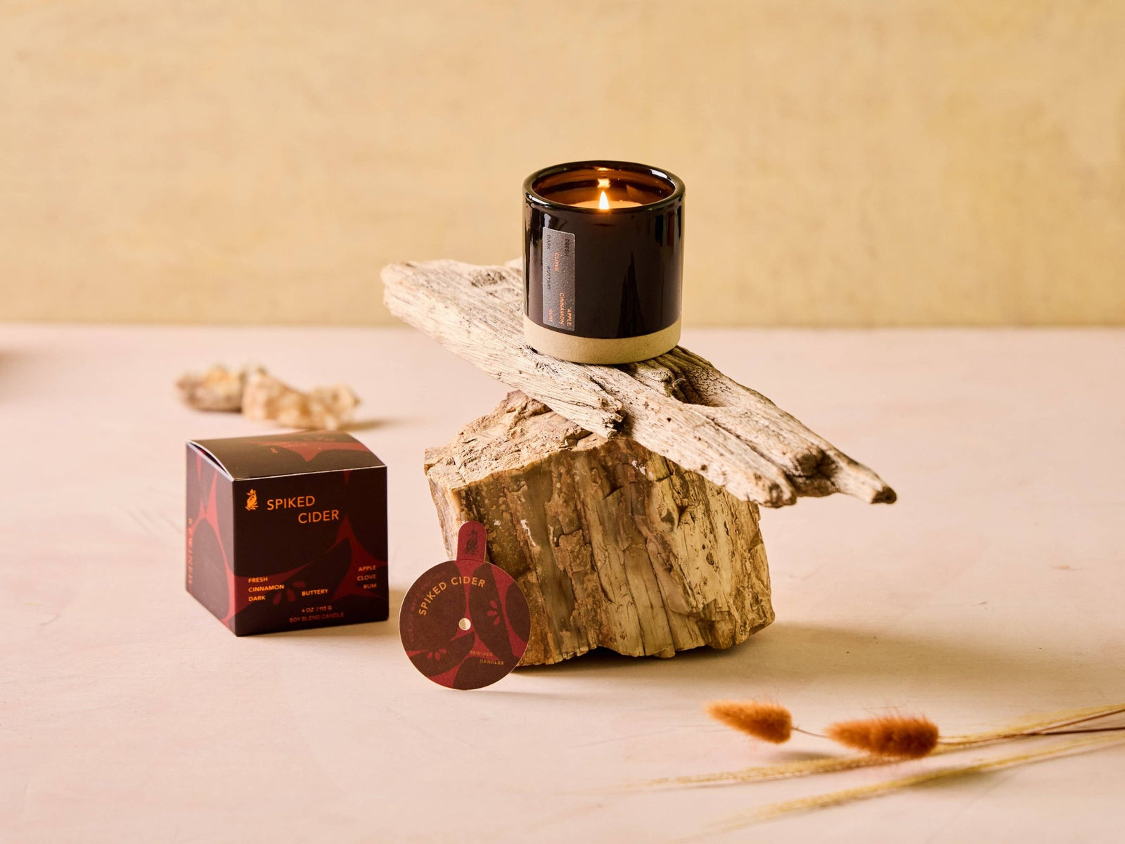 Rewined Spiked Cider Candle 4 oz - Essentially Charleston