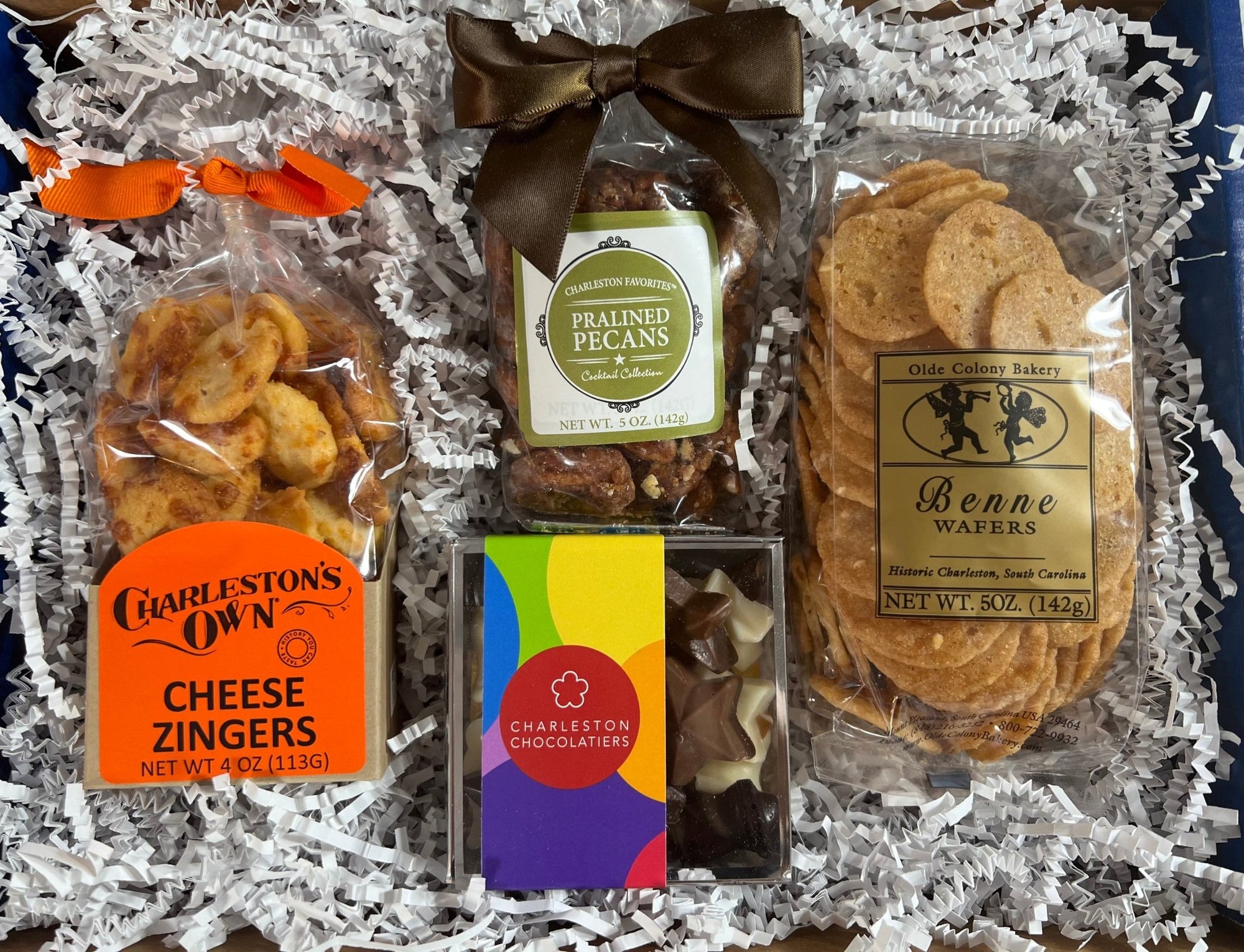 Santa's Sweet & Savory Gift Box (small) - Essentially Charleston