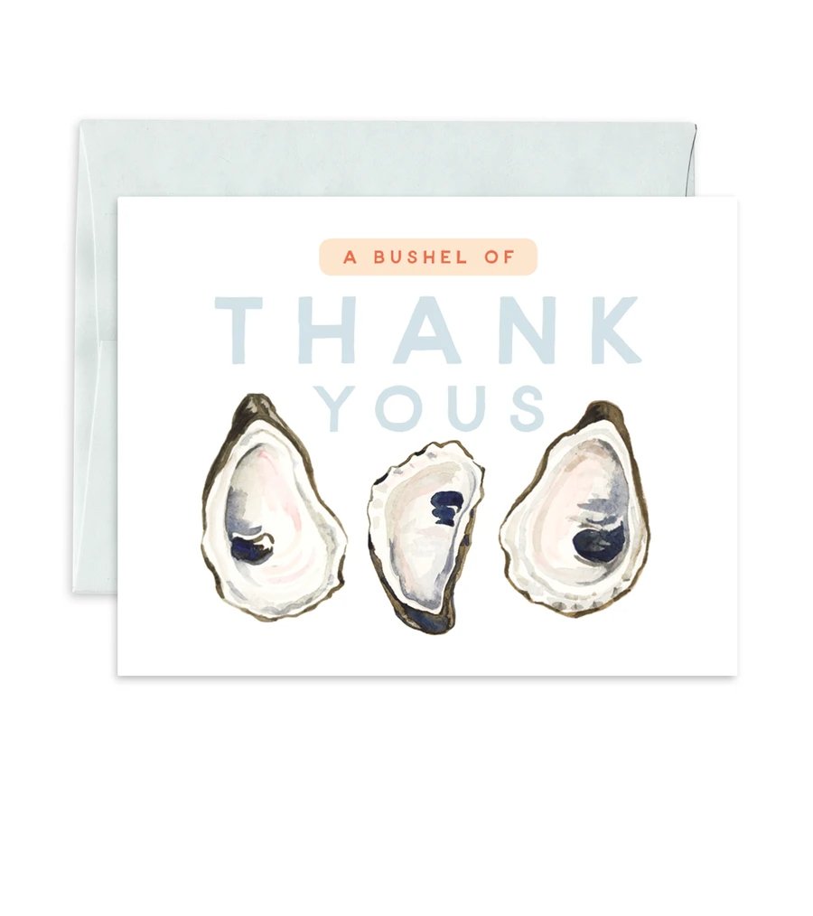 Texture Design: A Bushel of Thank You's Greeting Card, Set of 6 - Essentially Charleston