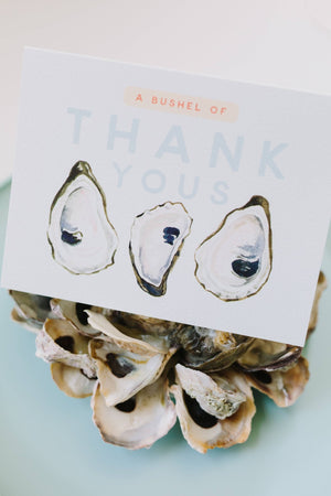 Texture Design: A Bushel of Thank You's Greeting Card, Set of 6 - Essentially Charleston