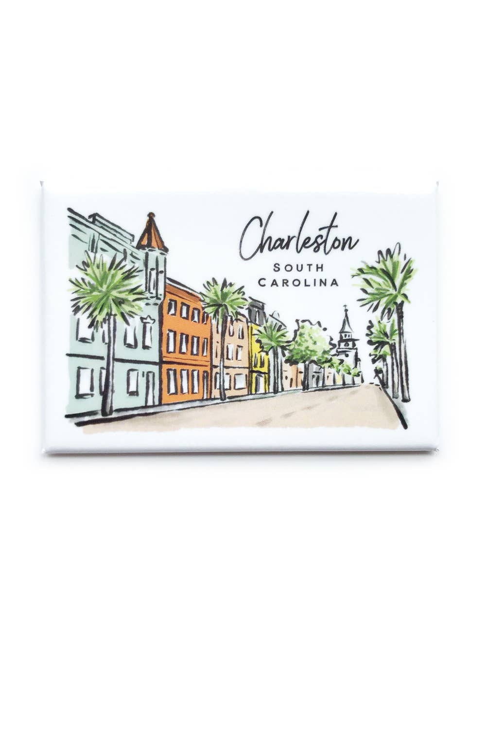 The Charleston Magnet - Sherbet Streets Collection - Essentially Charleston