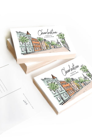 The Charleston Postcard - Sherbet Streets Collection - Essentially Charleston