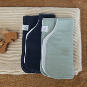 The Essential Burp Cloth: Pacific by Hemming Birds - Essentially Charleston