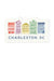 Watercolor Rainbow Row Sticker by Texture Design - Essentially Charleston