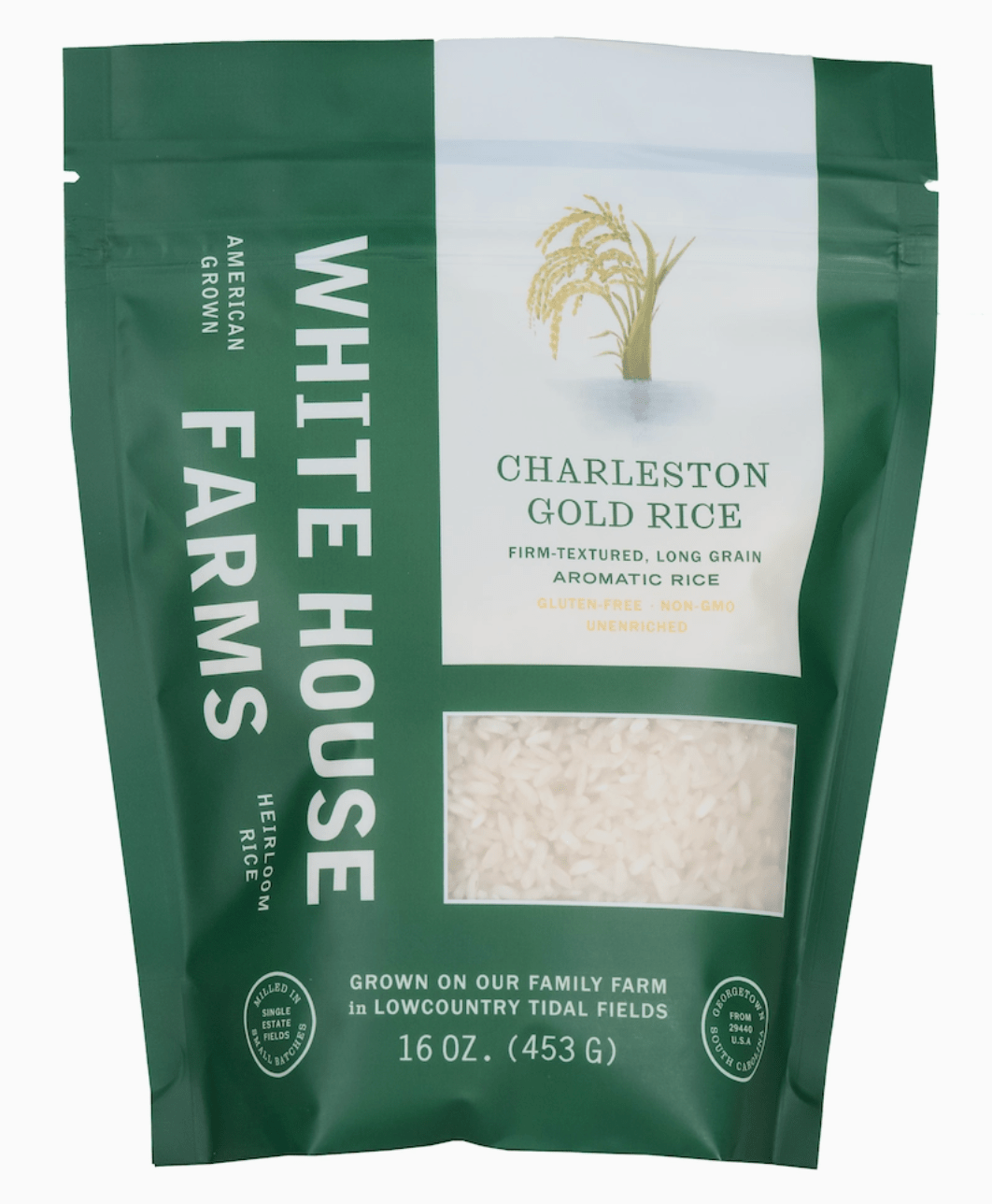 White House Farms Charleston Gold Rice (formerly Andy's) - Essentially Charleston