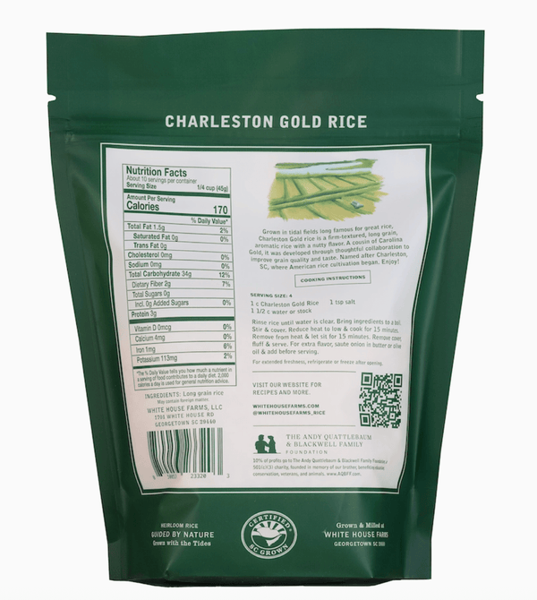 White House Farms Charleston Gold Rice (formerly Andy's) - Essentially ...
