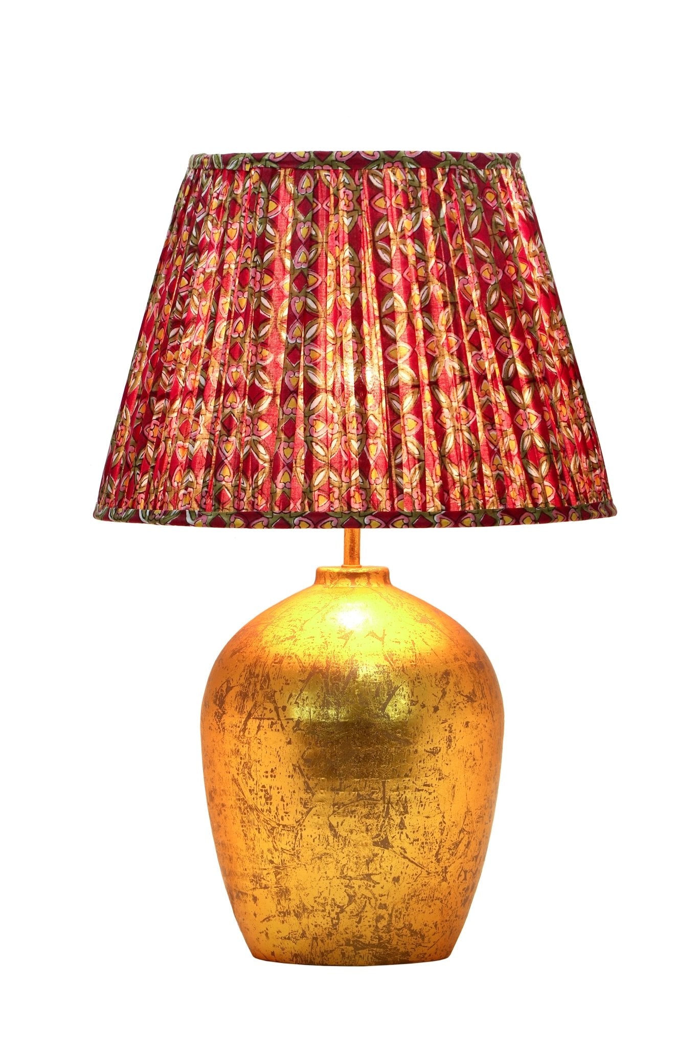 Bibelot Home Festive Luminary & Gold Leaf Lamp Set - Essentially Charleston