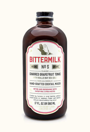 Bittermilk No.5: Charred Grapefruit Tonic with Bulls Bay Sea Salt - Essentially Charleston