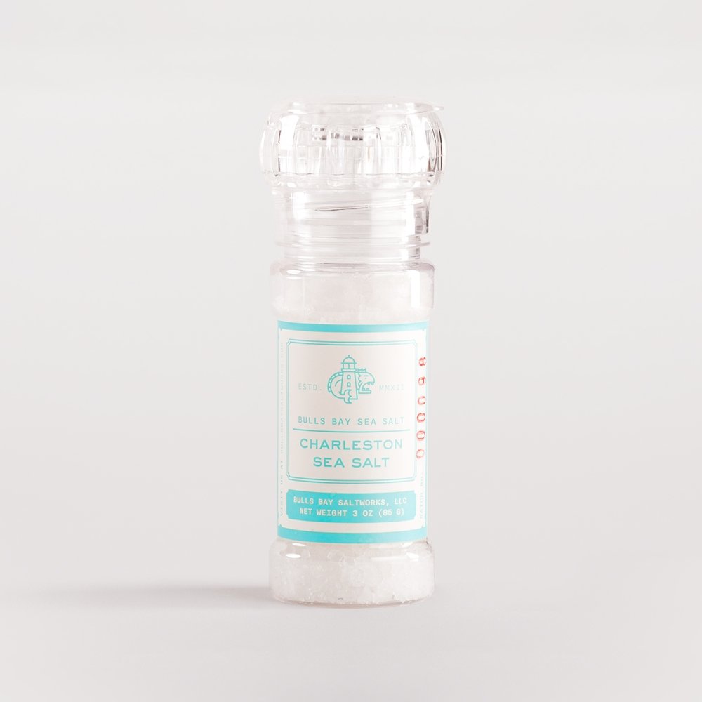 Bulls Bay Saltworks Charleston Sea Salt Grinder - Essentially Charleston