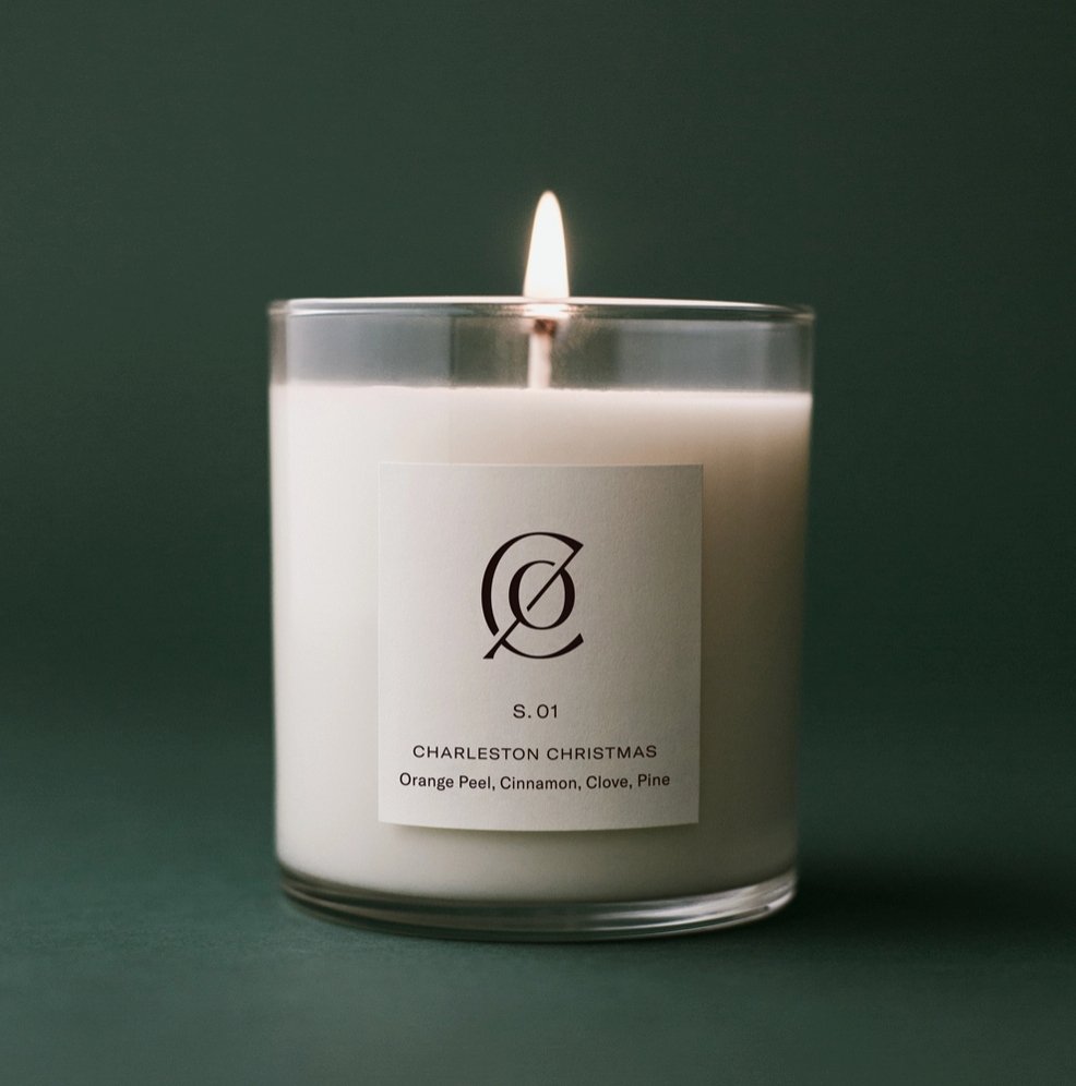 Charleston Candle Company Christmas Candle - Essentially Charleston