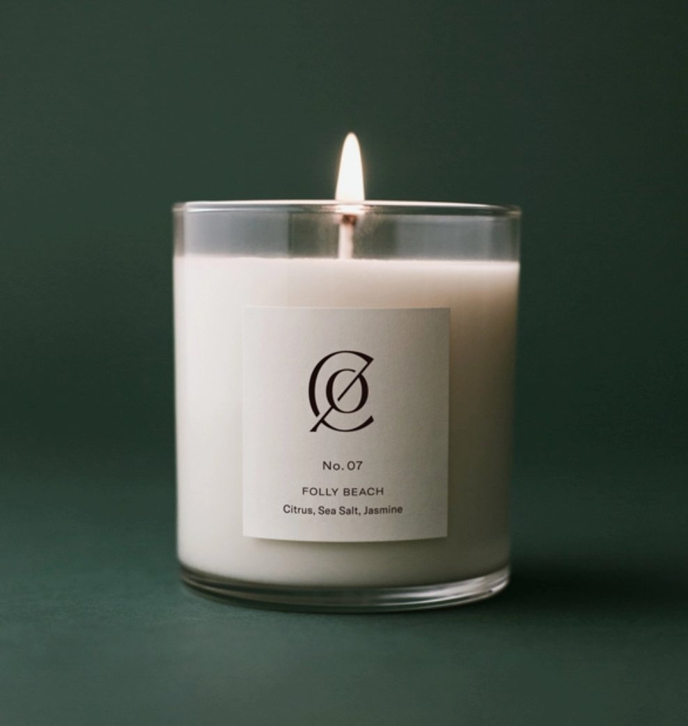 Charleston Candle Company No. 07 Folly Beach Candle - Essentially Charleston