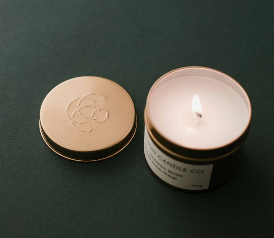 Charleston Candle Company Charleston Christmas Travel Tin - Essentially Charleston