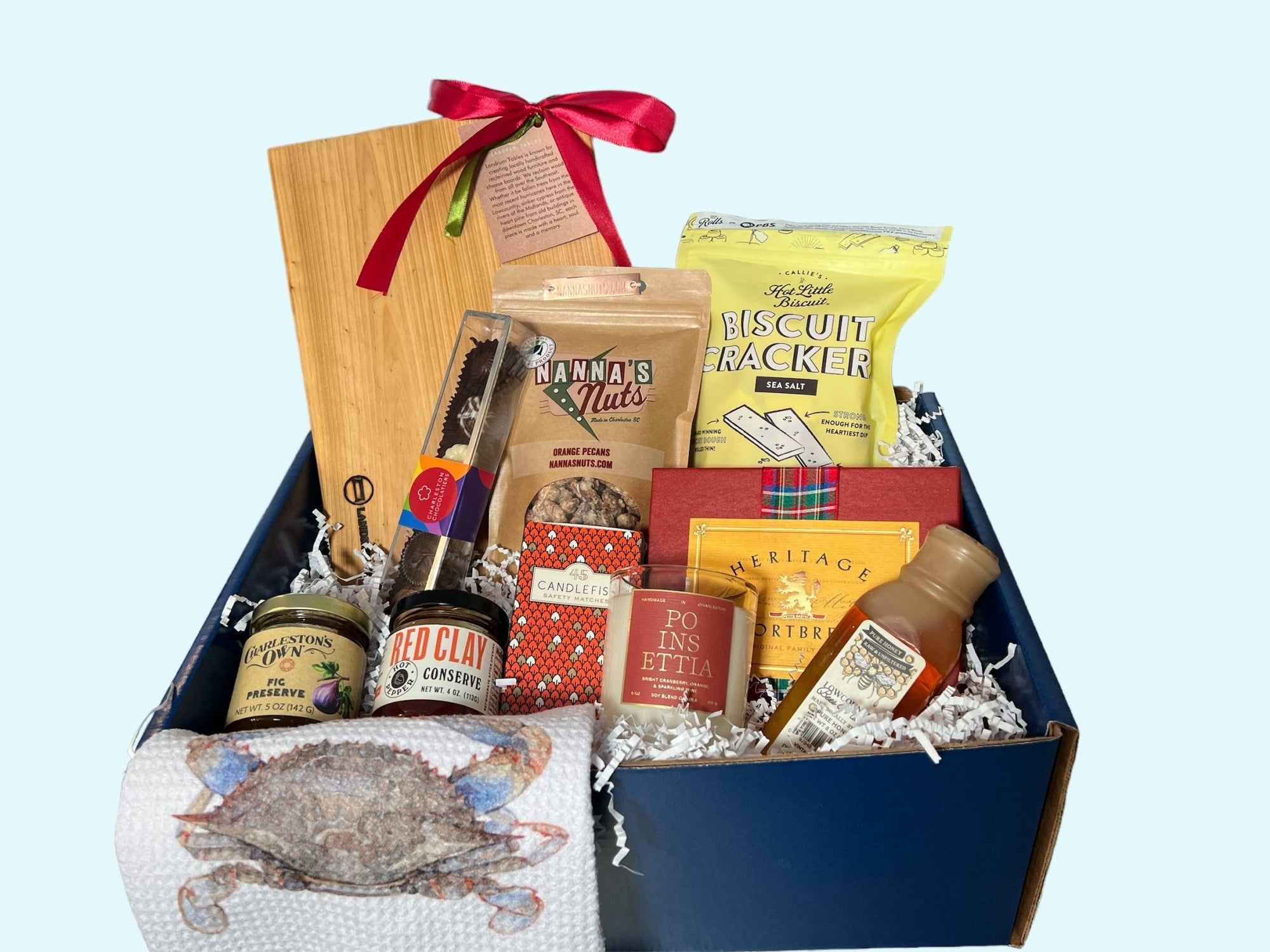Southern Christmas Box – A Gift Basket Full by Carolina Gift Baskets