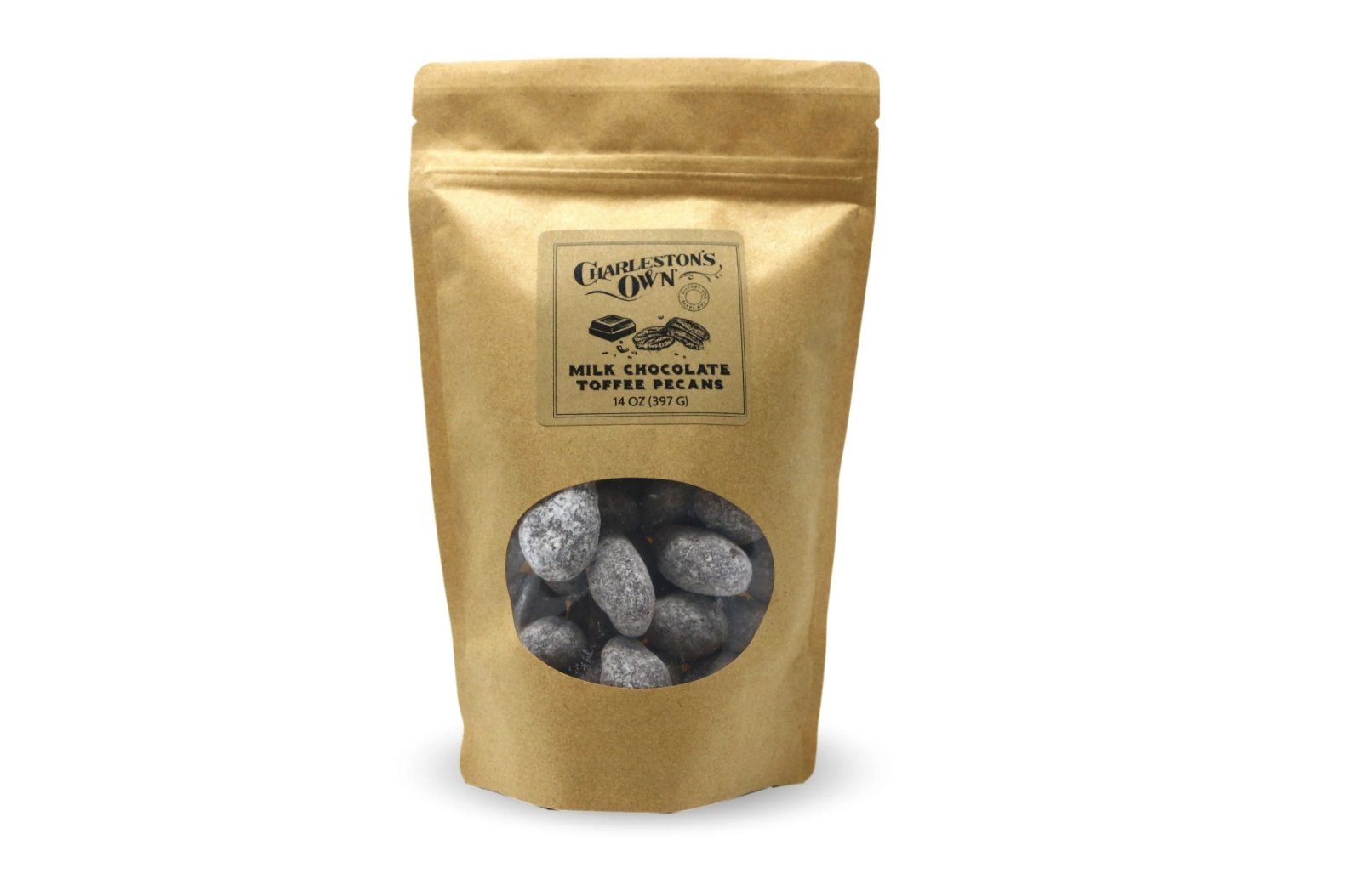 Charleston's Own Milk Chocolate Toffee Pecans (Limited-Edition) - Essentially Charleston