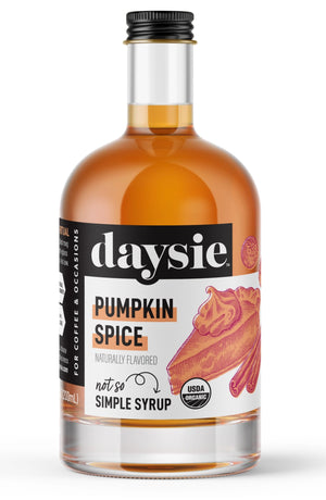 Daysie Pumpkin Spice Organic Syrup - Essentially Charleston