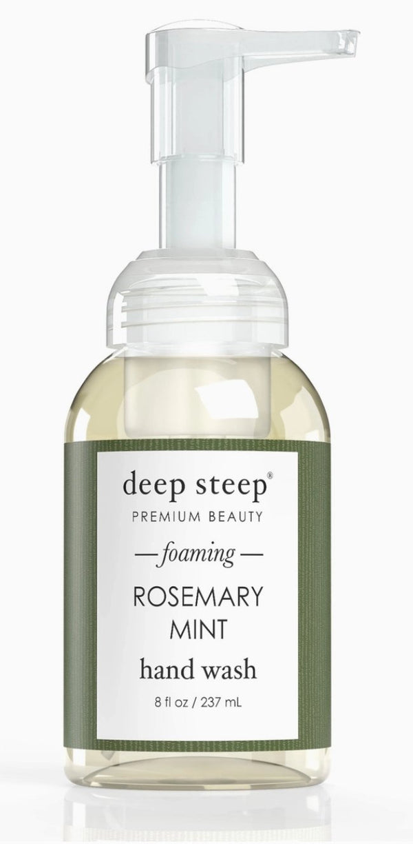 Deep Steep Rosemary Mint Foaming Hand Wash - Essentially Charleston