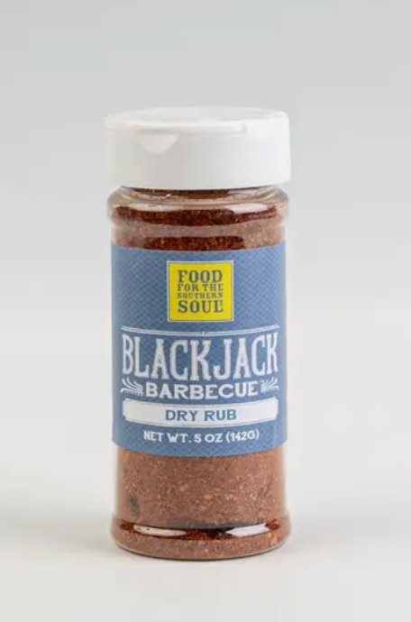 Food for the Southern Soul Black Jack BBQ Dry Rub - Essentially Charleston
