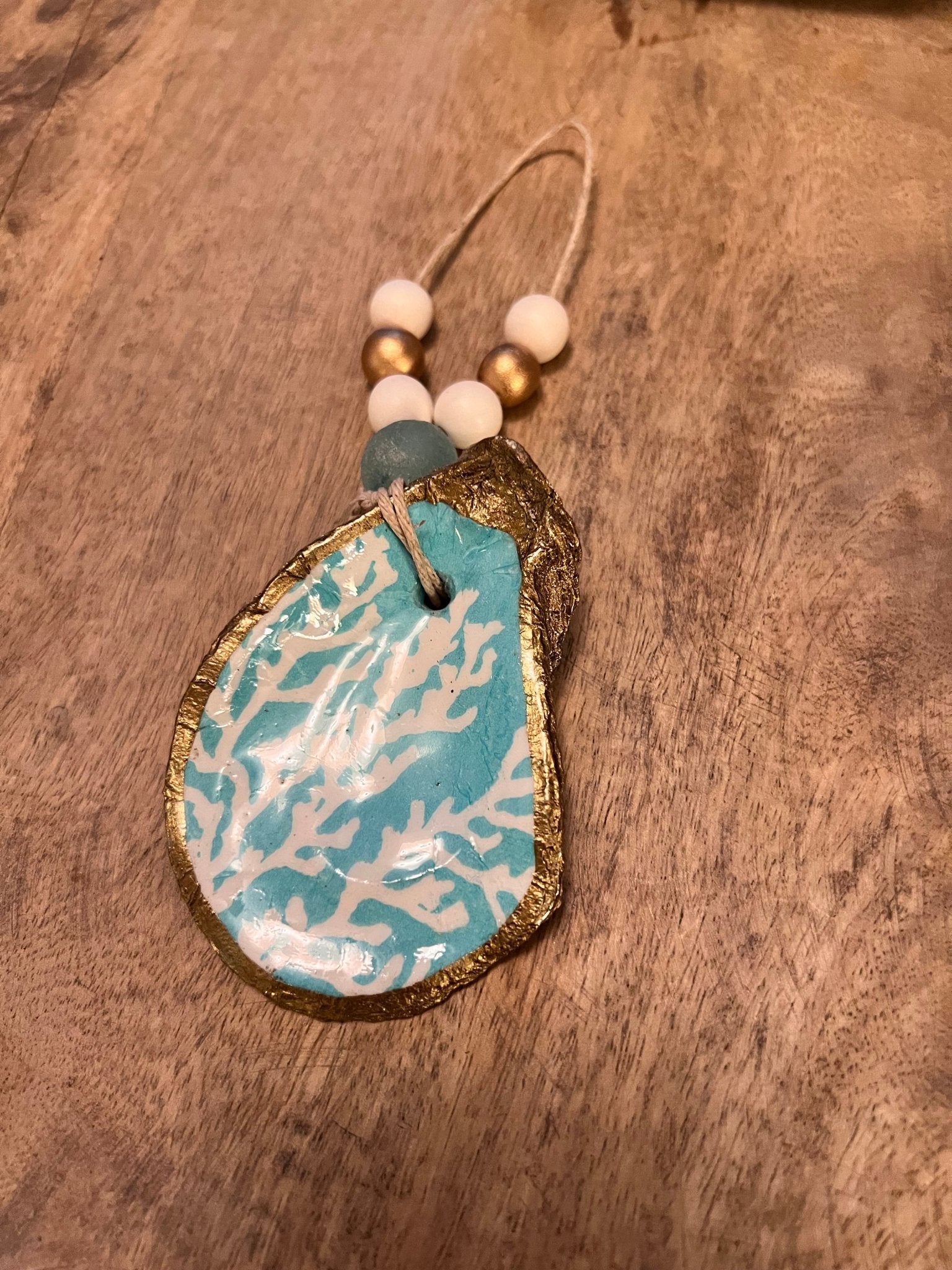 Grit and Grace Oyster Ornament - Essentially Charleston