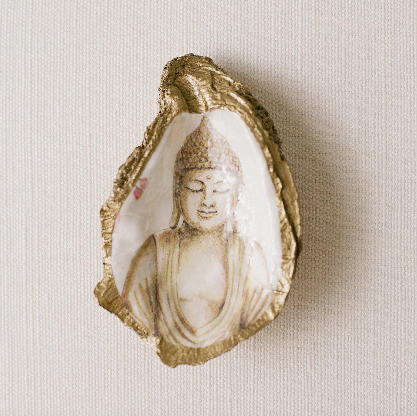 Grit & Grace Oyster Jewelry Dish: Buddah - Essentially Charleston