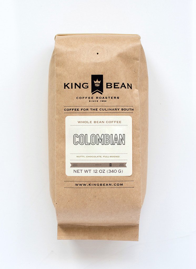 King Bean Coffee Roasters Columbian - Essentially Charleston