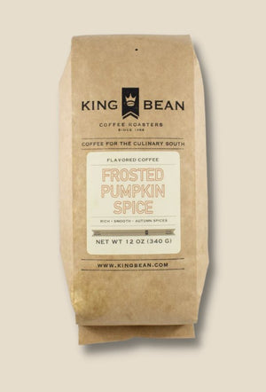 King Bean Coffee Roasters Frosted Pumpkin Spice Coffee (Limited-Edition) - Essentially Charleston