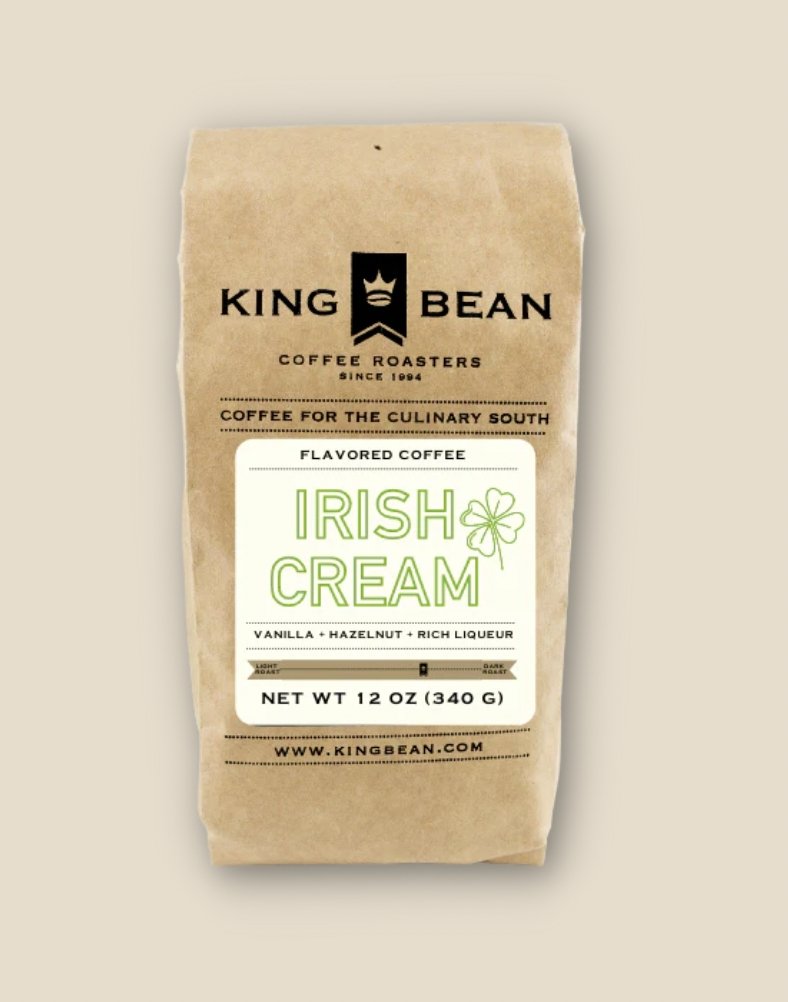 King Bean Coffee Roasters Irish Cream Coffee (Limited-Edition) - Essentially Charleston