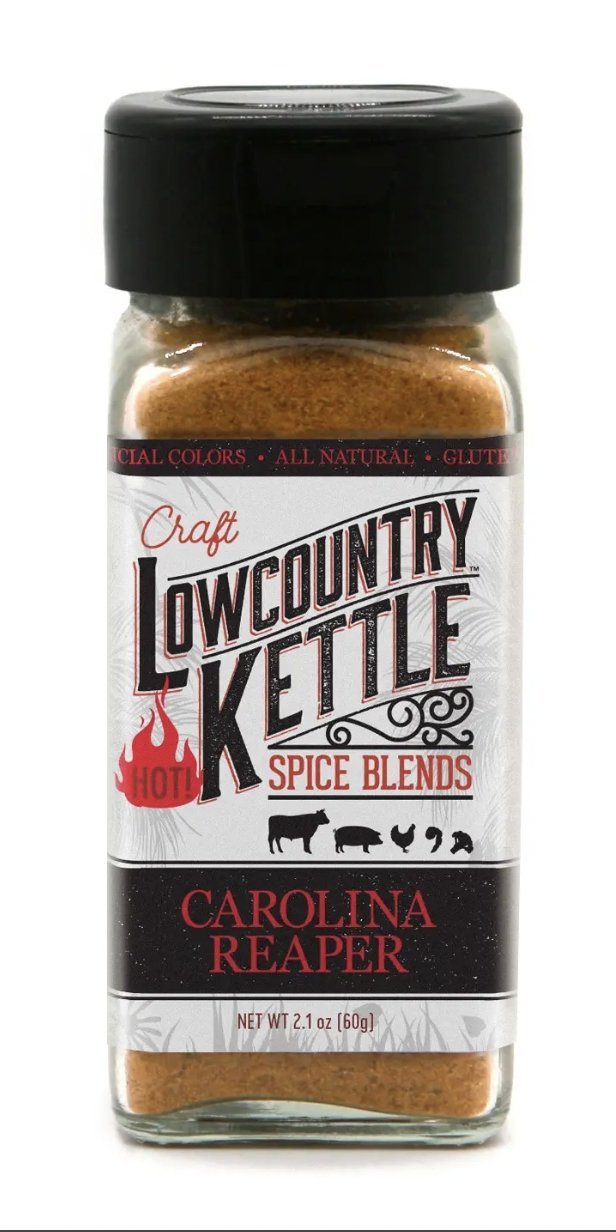 Lowcountry Kettle Carolina Reaper Spice Blend - Essentially Charleston