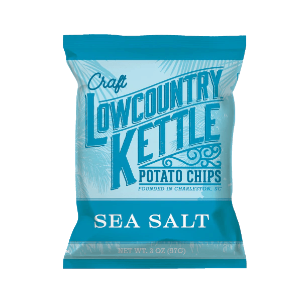 Lowcountry Kettle Bulls Bay Sea Salt Chips - Essentially Charleston