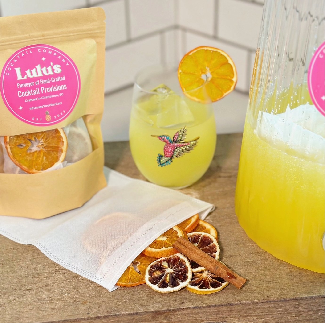 Lulu's Fruit Tea Punch Alcohol Drink Infusion Kit - Essentially Charleston