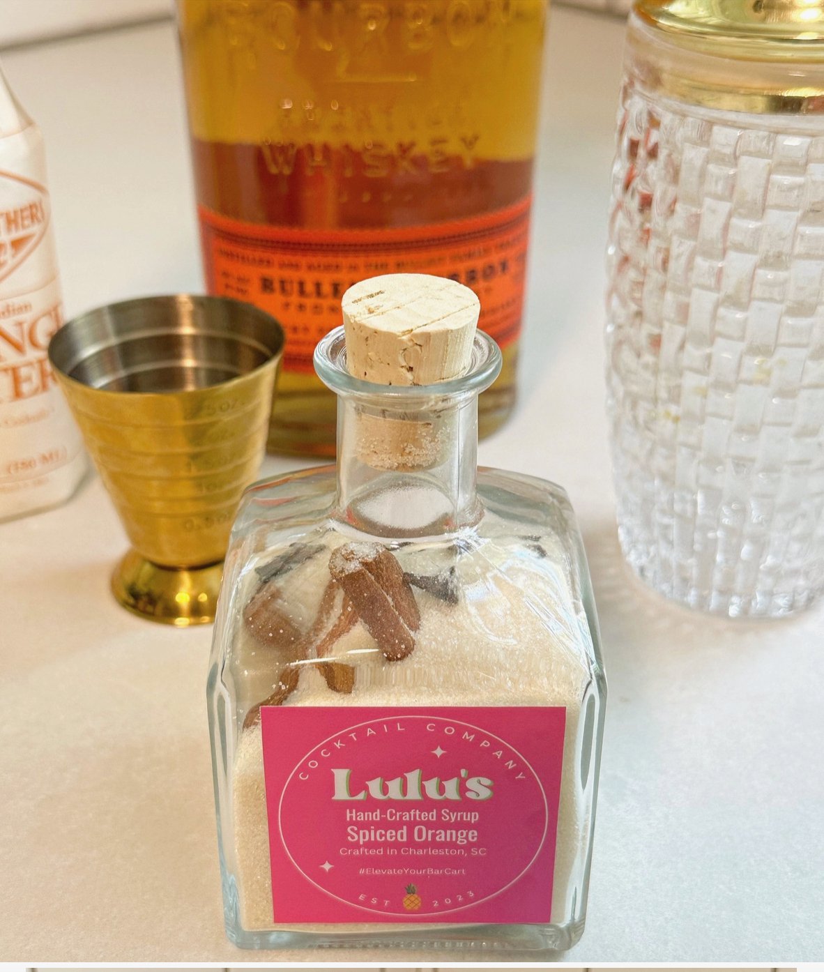 Lulu's Spiced Orange Rich Never Simple Syrup - Essentially Charleston