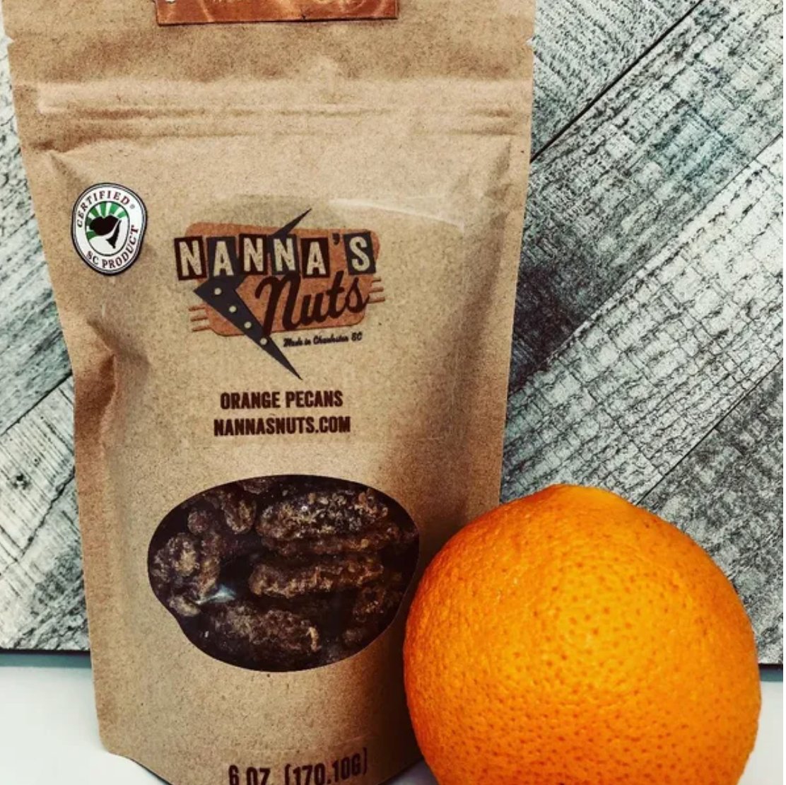 Nanna's Nuts: Orange Pecans - Essentially Charleston