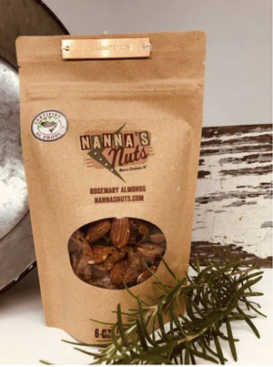 Nanna's Nuts: Rosemary Almonds - Essentially Charleston
