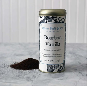 Oliver Pluff & Company Bourbon Vanilla Ground Coffee - Essentially Charleston