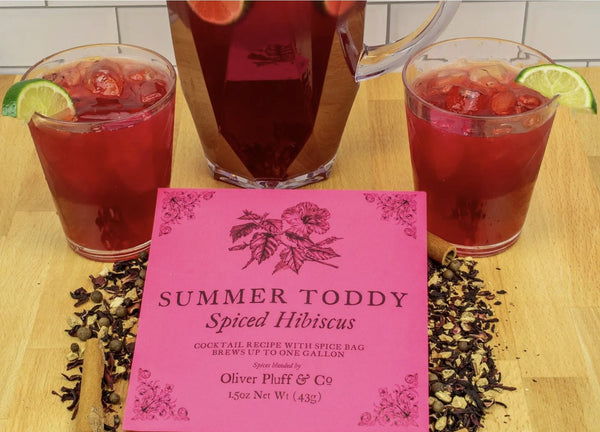 Spiced Hibiscus Summer Toddy - 1 Gallon Package – Oliver Pluff & Co