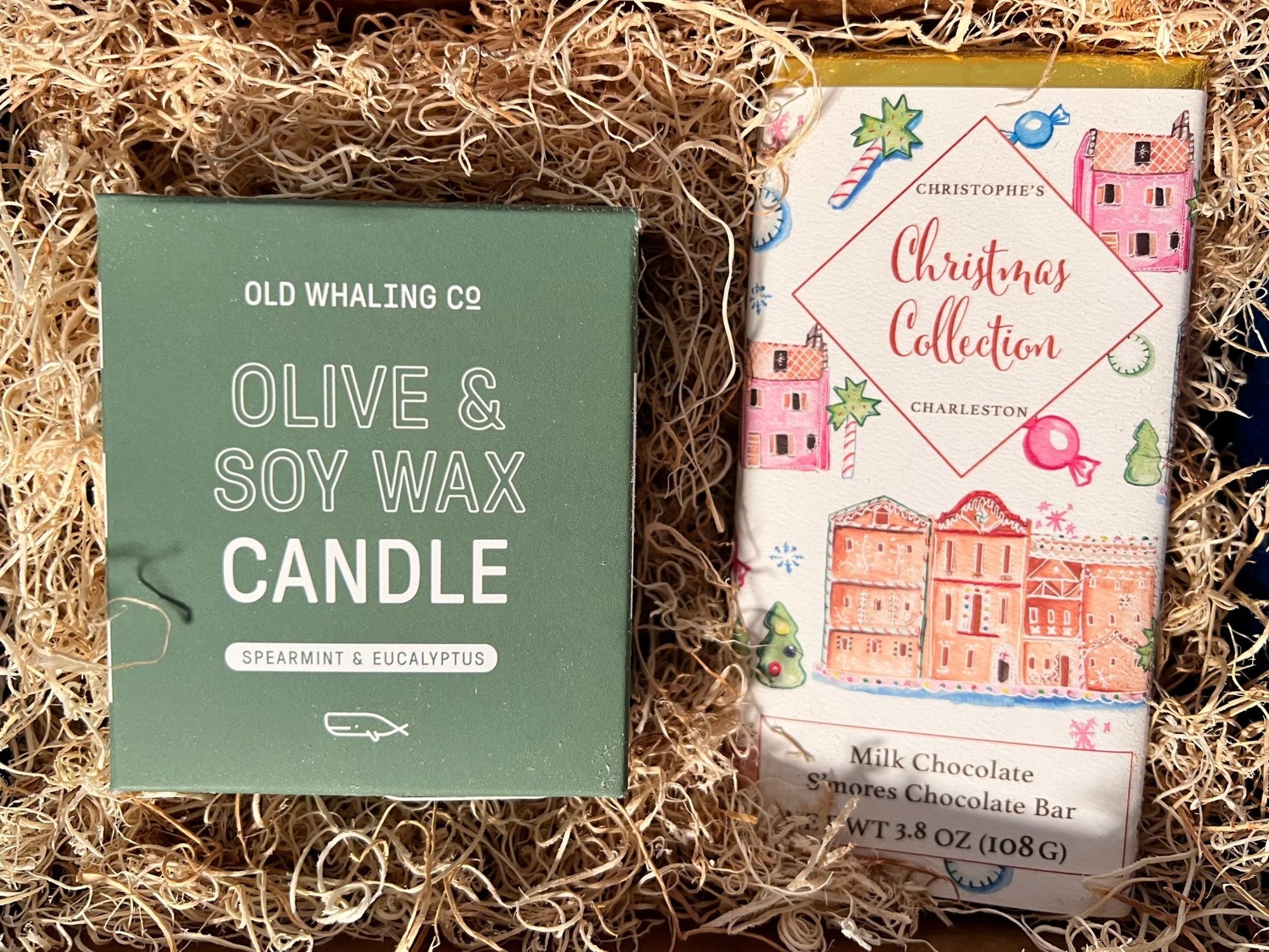 Perfect Pair: Christophe Holiday S'mores Bar + OWC Eucalyptus Candle - Essentially Charleston