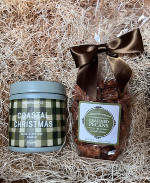 Perfect Pair: Coastal Christmas and Pralined Pecans - Essentially Charleston