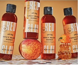 Red Clay Spicy Peach Honey - Essentially Charleston