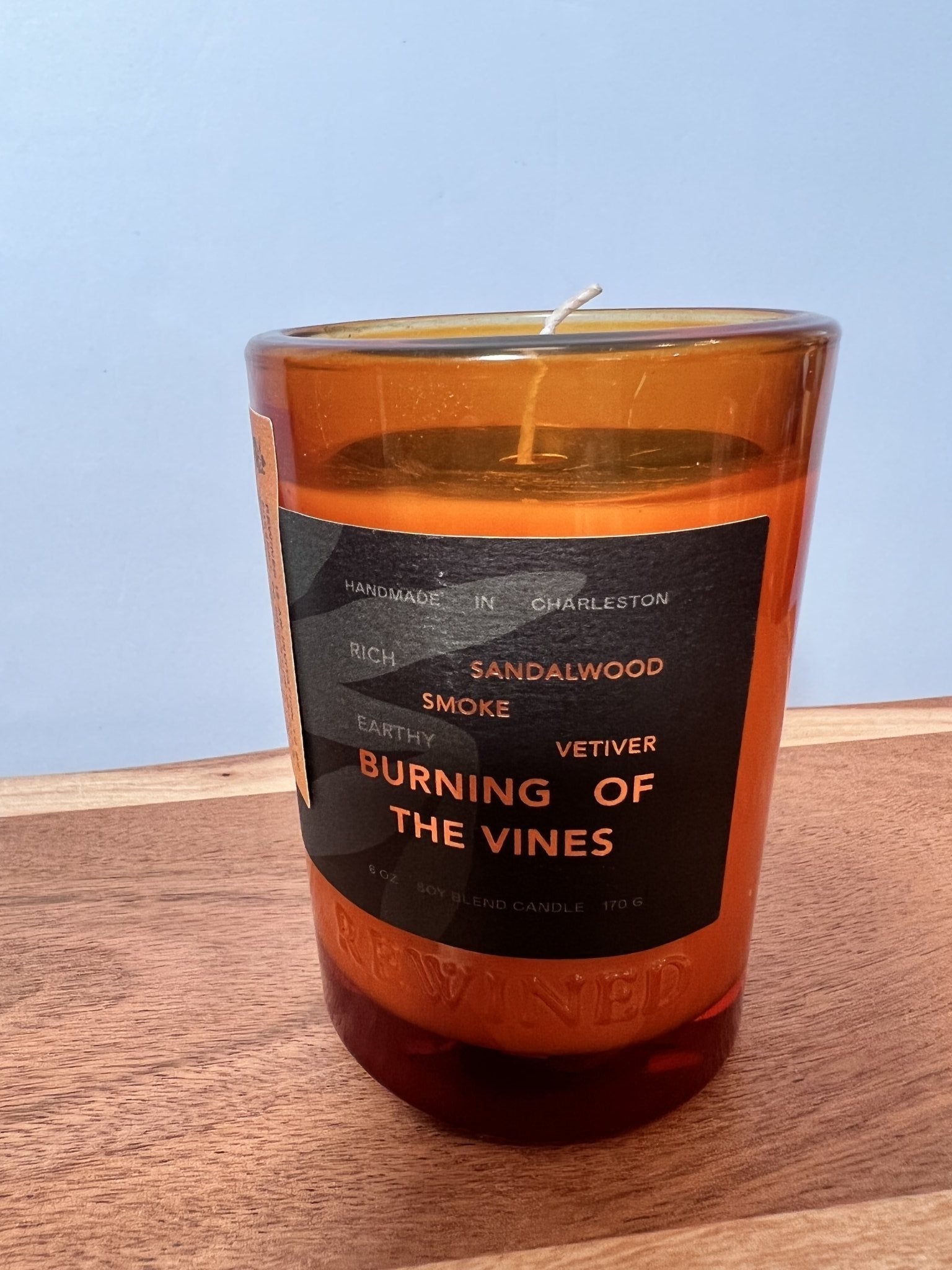 Rewined Burning of the Vines Limited-Edition Seasonal Candle - Essentially Charleston