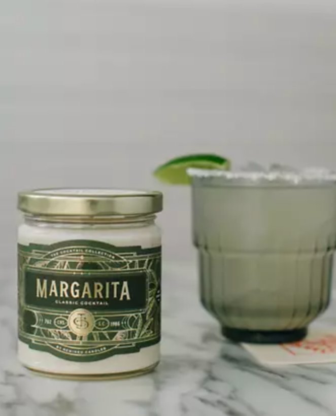 Rewined Candle Co. Margarita Candle (7 oz) - Essentially Charleston