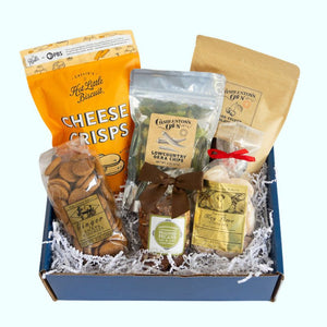 Santa's Sweet & Savory Treat Gift Box - Essentially Charleston