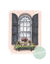 Texture Design Co. Window Box Print "Coral House with Arched Shutters" - Essentially Charleston