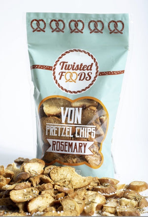 Twisted Foods Von Rosemary Pretzel Chips - Essentially Charleston